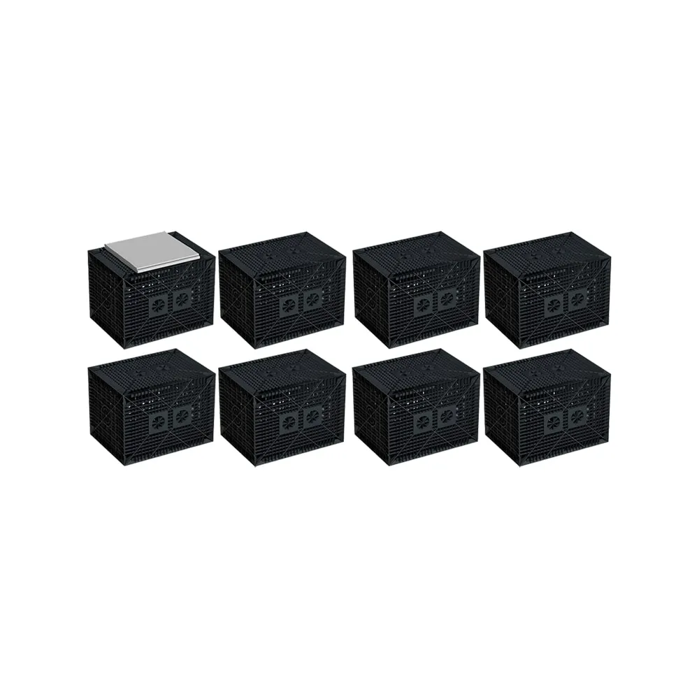 Erweiterungsset Versickerung 2.240 l Entwässerung Sickerwürfel