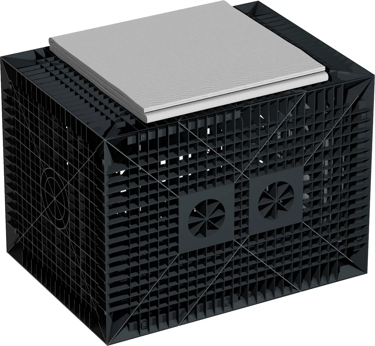 Starter-Set Versickerung 280 l Gartenentwässerung Sickerwürfel