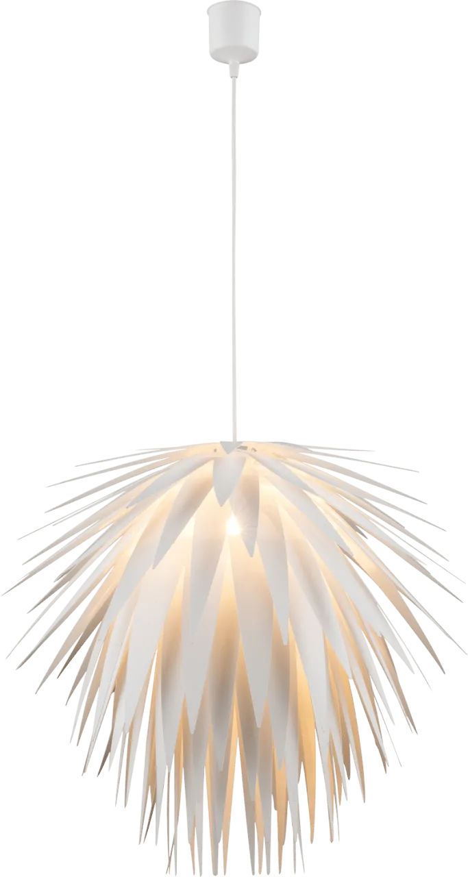 Lighting - NALA - Hängeleuchte Kunststoff weiß, 1x E27