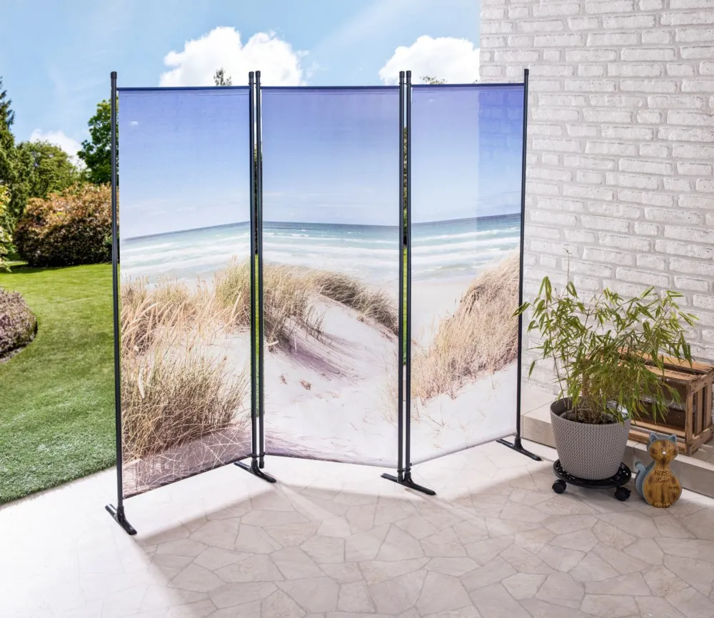 Paravent mit Fotodruck Ostsee