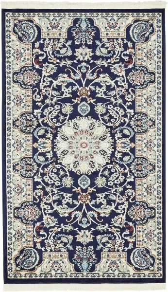 Teppich "Almas" Rechteckig Marineblau CA10186