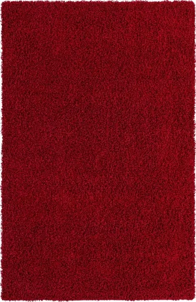 Teppich "Shaggy Shag" Rechteckig Kirschrot CA10563
