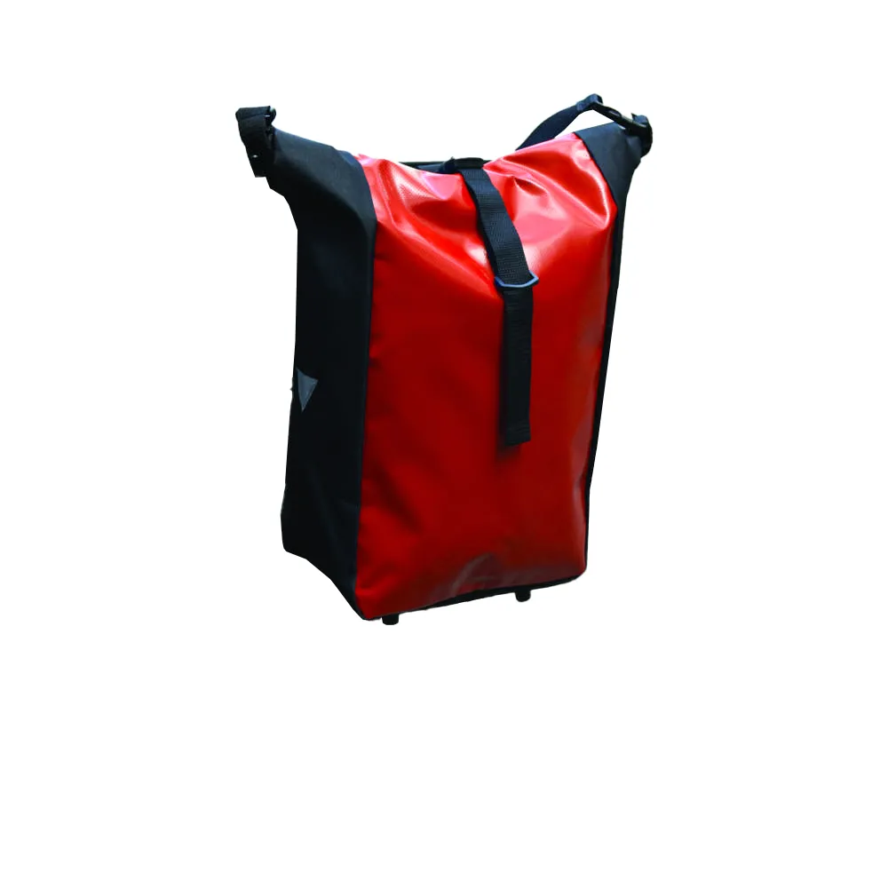 Tarpaulin Fahrradtasche - rot
