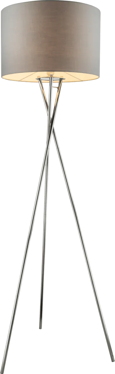 Lighting - GUSTAV - Stehleuchte Metall verchromt, 1x E27