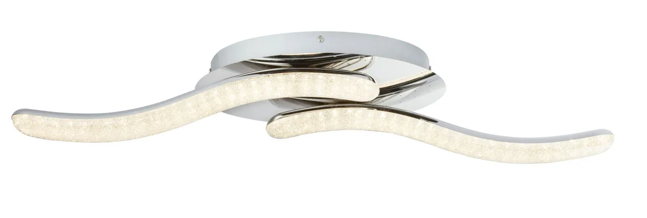 Lighting - NABRO - Deckenleuchte Metall verchromt, LED