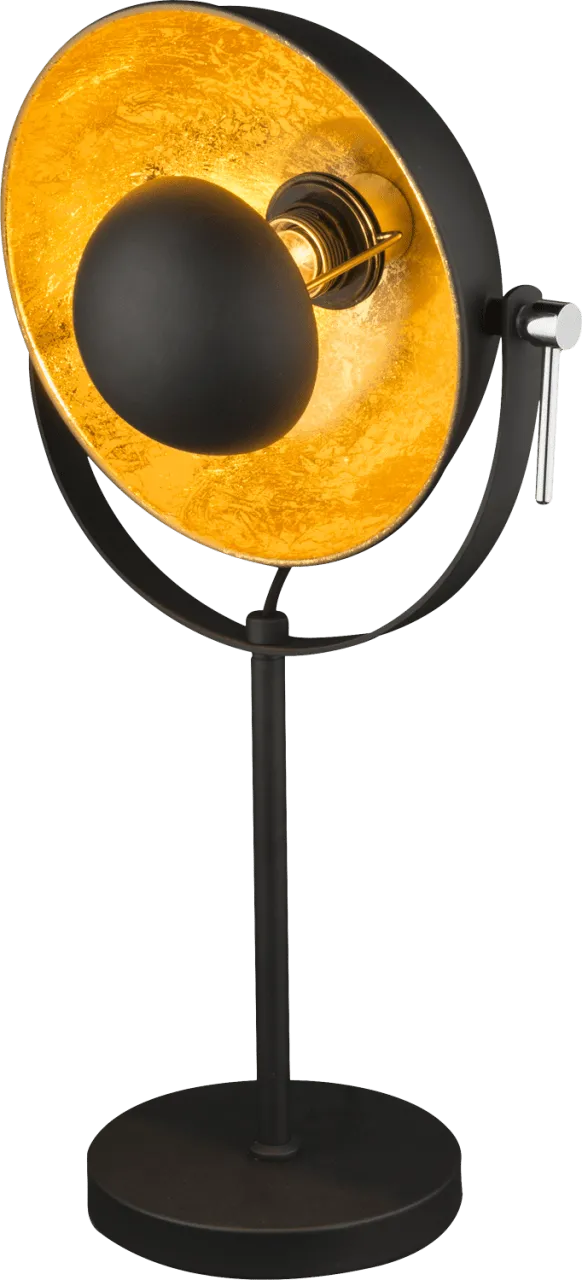 Lighting - XIRENA - Tischleuchte Metall verchromt, 1x E27