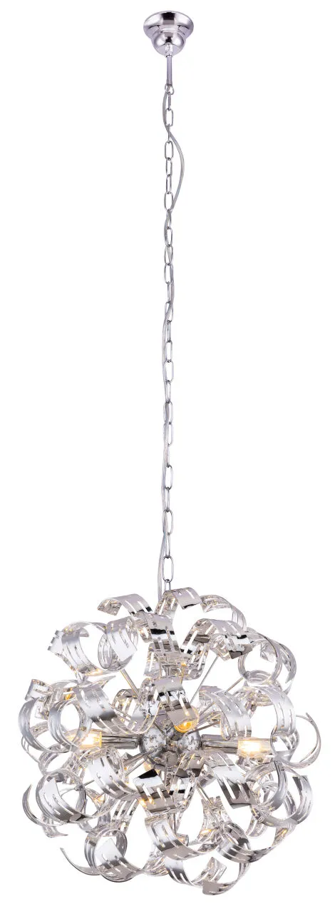 Lighting - FALLA - Hängeleuchte Metall verchromt, 4x E14