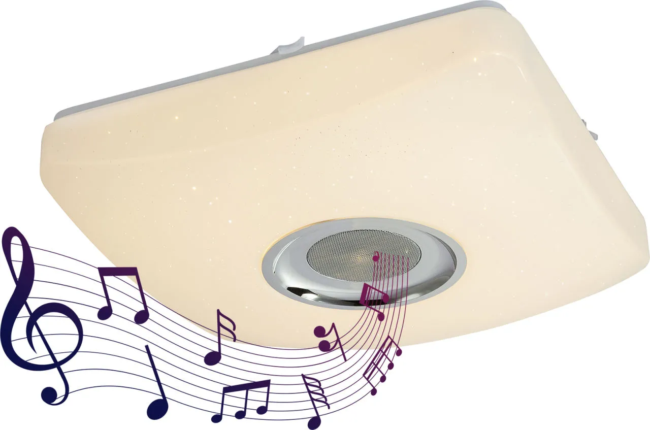 Lighting - AYLEEN - Deckenleuchte Kunststoff weiß, RGBW LED