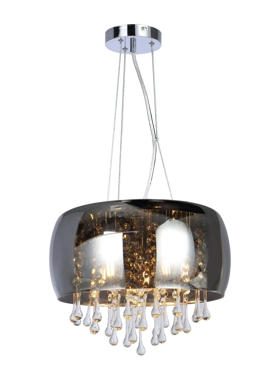 Lighting - KALLA - Hängeleuchte Metall verchromt, 5x E14