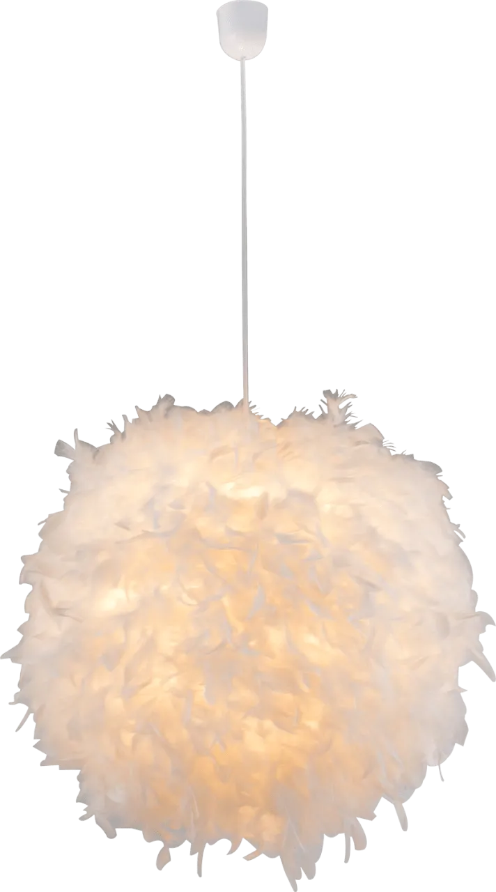 Lighting - KATUNGA - Hängeleuchte Kunststoff weiß, 1x E27