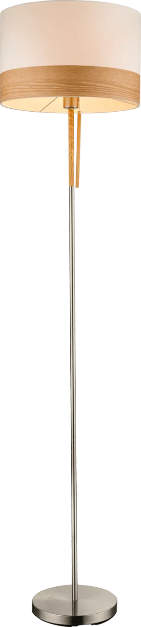 Lighting - CHIPSY - Stehleuchte Metall Nickel matt, 1x E27