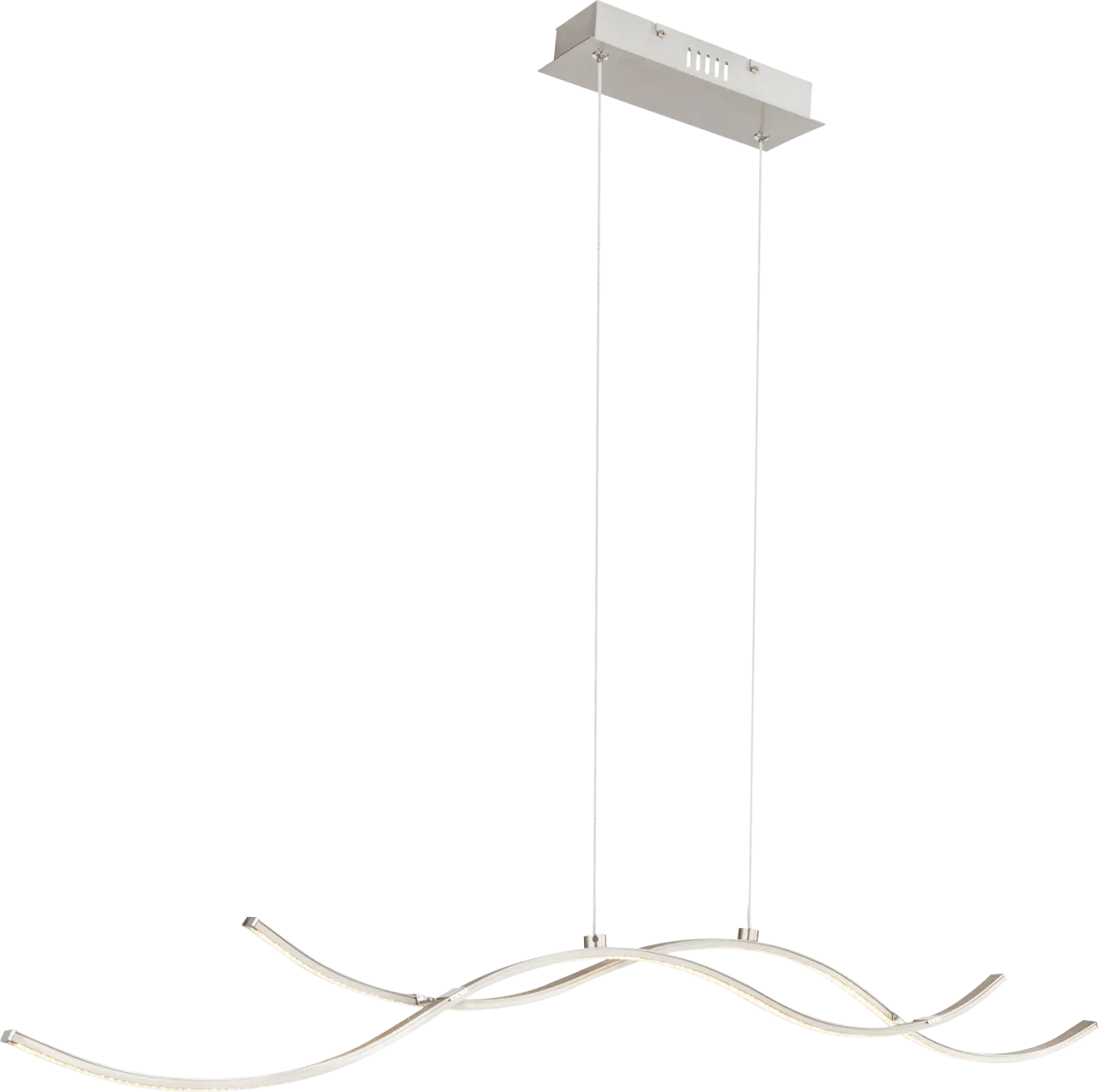 Lighting - JORNE - Hängeleuchte Metall Nickel matt, LED