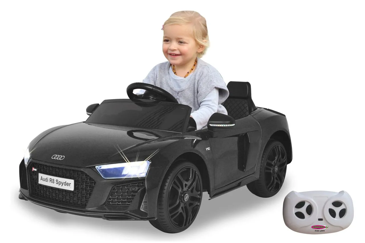 JAMARA-460888-Ride-on Audi R8 Spyder 2,4GHz schwarz