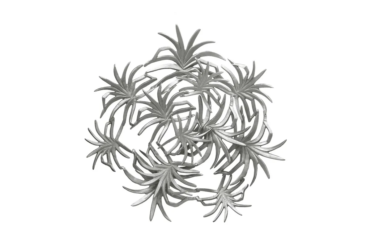 Wanddeko Domizil 425 Silber