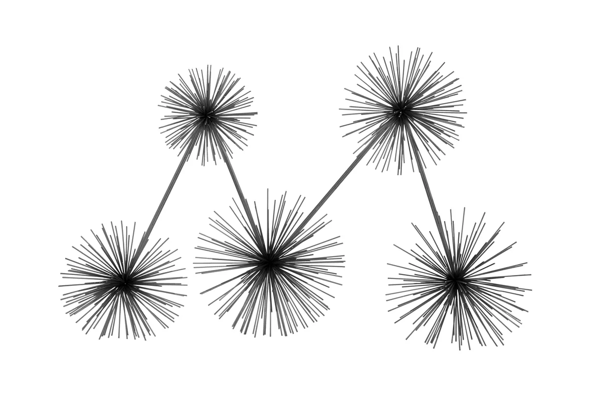Wanddeko Domizil 325 Schwarz