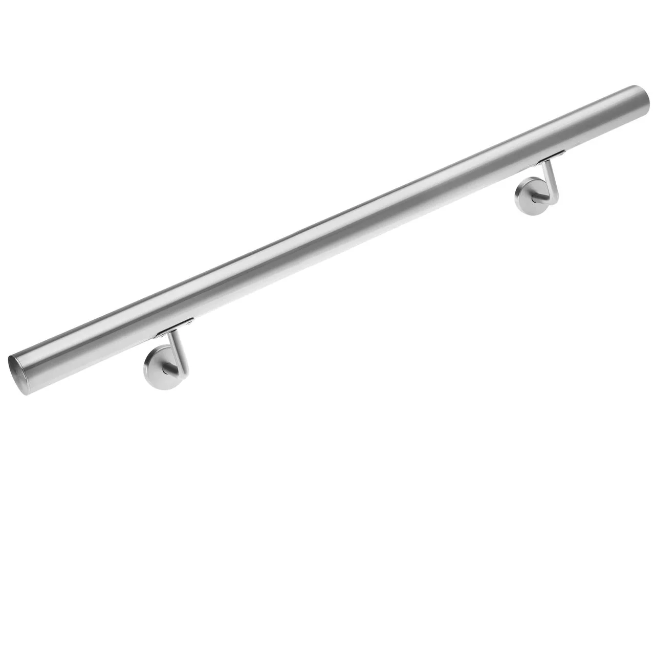 Monzana Handlauf Edelstahl - 100x4,2cm