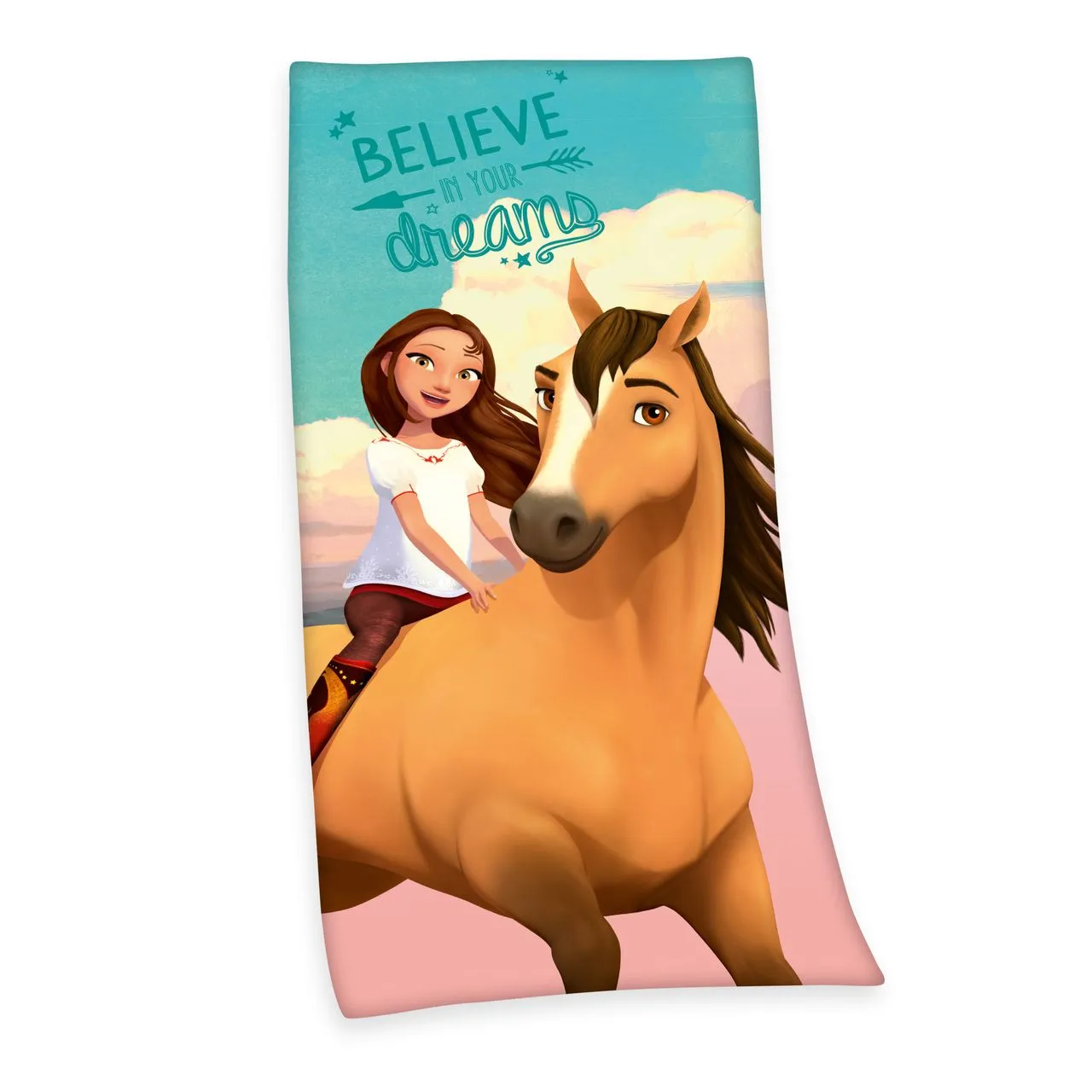 Spirit Velourstuch Größe 75x150 cm