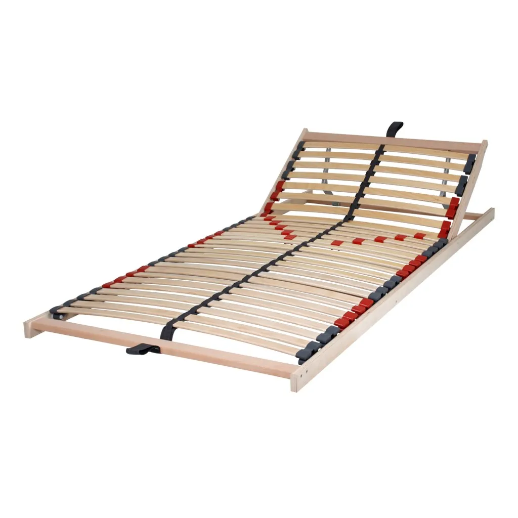 7 Zonen Lattenrost Lattenrahmen Lux 1 70x200 cm KV Kopfteil verstellbar