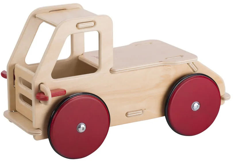 Baby Lastwagen (natur) ohne Abschlepphacken / baby truck natural