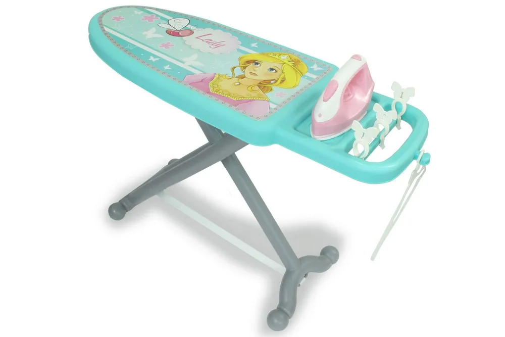 JAMARA-460950-Bügelset Little Laundry Princess 6tlg. türkis