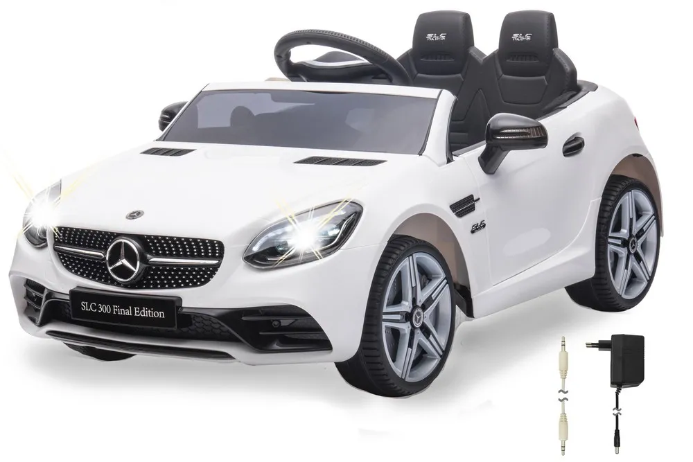 JAMARA-461800-Ride-on Mercedes-Benz SLC weiß 12V