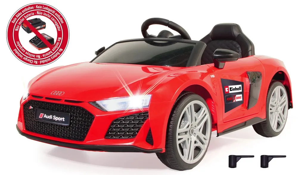 JAMARA-460915-Ride-on Audi R8 rot 18V Einhell Power X-Change