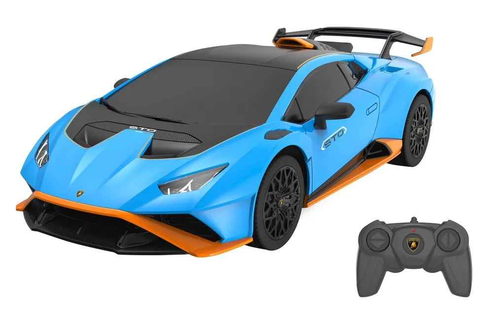 JAMARA-402103-Lamborghini Huracán STO 1:24 blau 2,4GHz