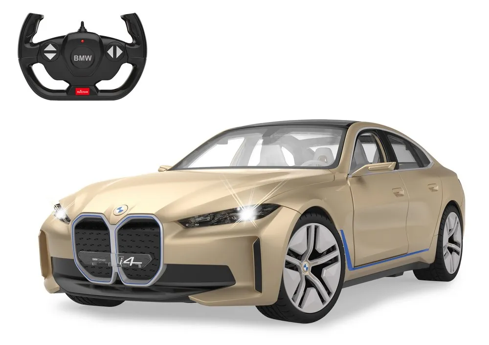 JAMARA-402108-BMW i4 Concept 1:14 gold 2,4GHz
