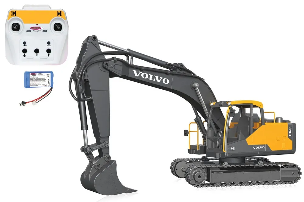 JAMARA-406300-Bagger Volvo EC160E Metal 1:16 2,4GHz Destruction-Set