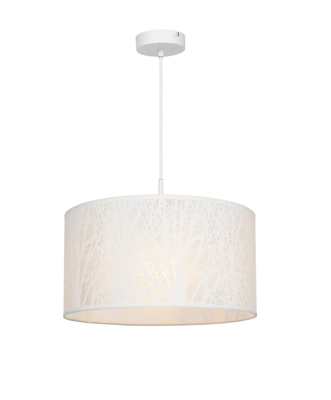 Lighting - PINNI - Hängeleuchte Metall weiß, 1x E27