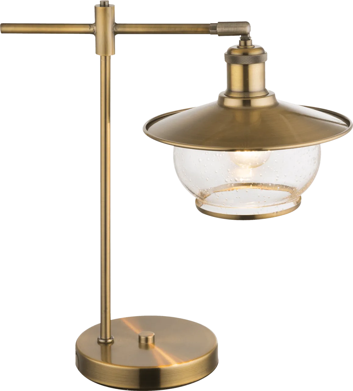 Lighting - NEVIS - Tischleuchte Metall bronzefarben, 1x E27