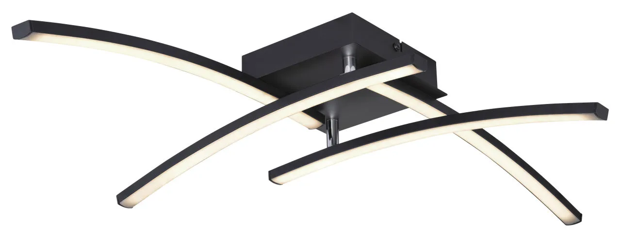 Lighting - TANSY I - Deckenleuchte Metall schwarz matt, LED