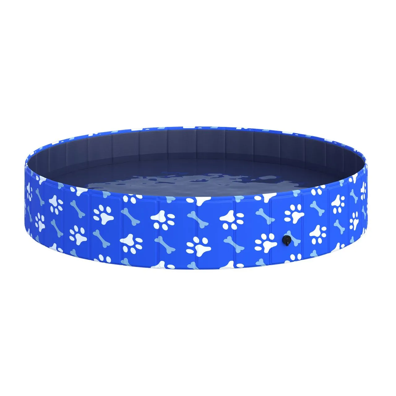 Hundebadewanne Hundepool Badewanne Swimmingpool Wasserbecken für Hunde und Katzen Ø160 x 30H cm