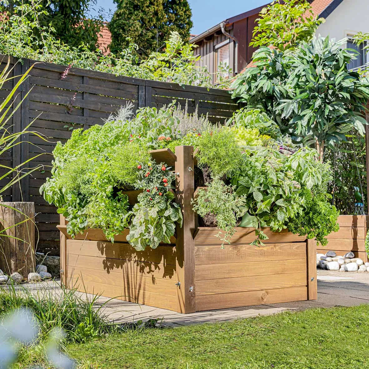 Kräuterhochbeet