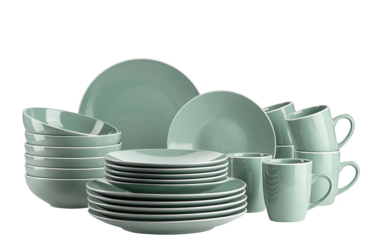 Serie Elissa, Kombiservice 24 teilig für 6 Personen