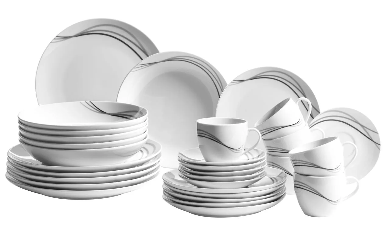 Serie Tajo, Kombiservice 30 teilig für 6 Personen