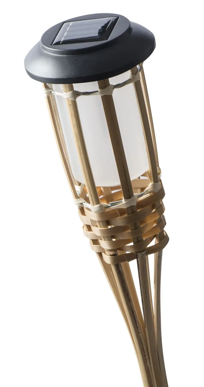 Solar Bambus Fackel