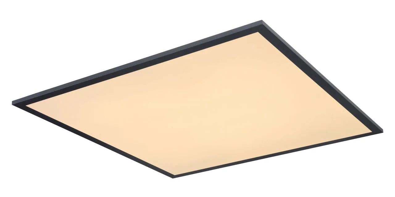 Lighting - SUZAKU - Deckenleuchte Aluminium schwarz matt, LED