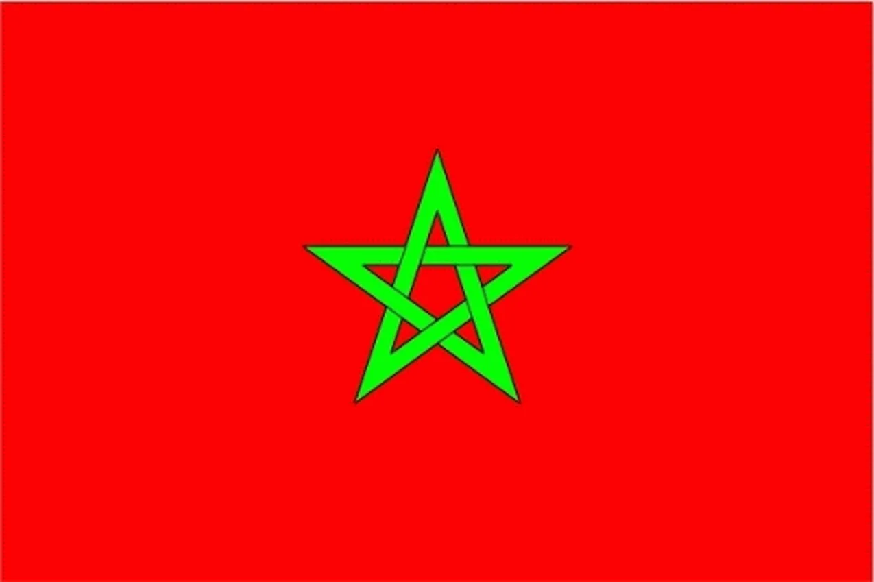 XXL Flagge Marokko 250 x 150 cm