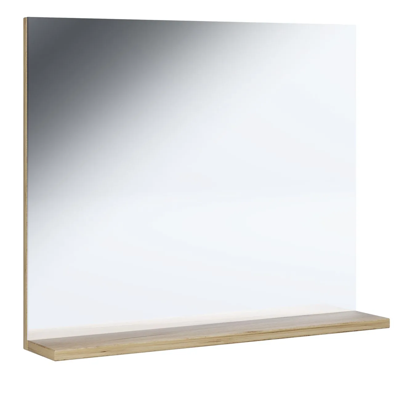 Spiegel "Landos" Weiß/Honig-Eiche