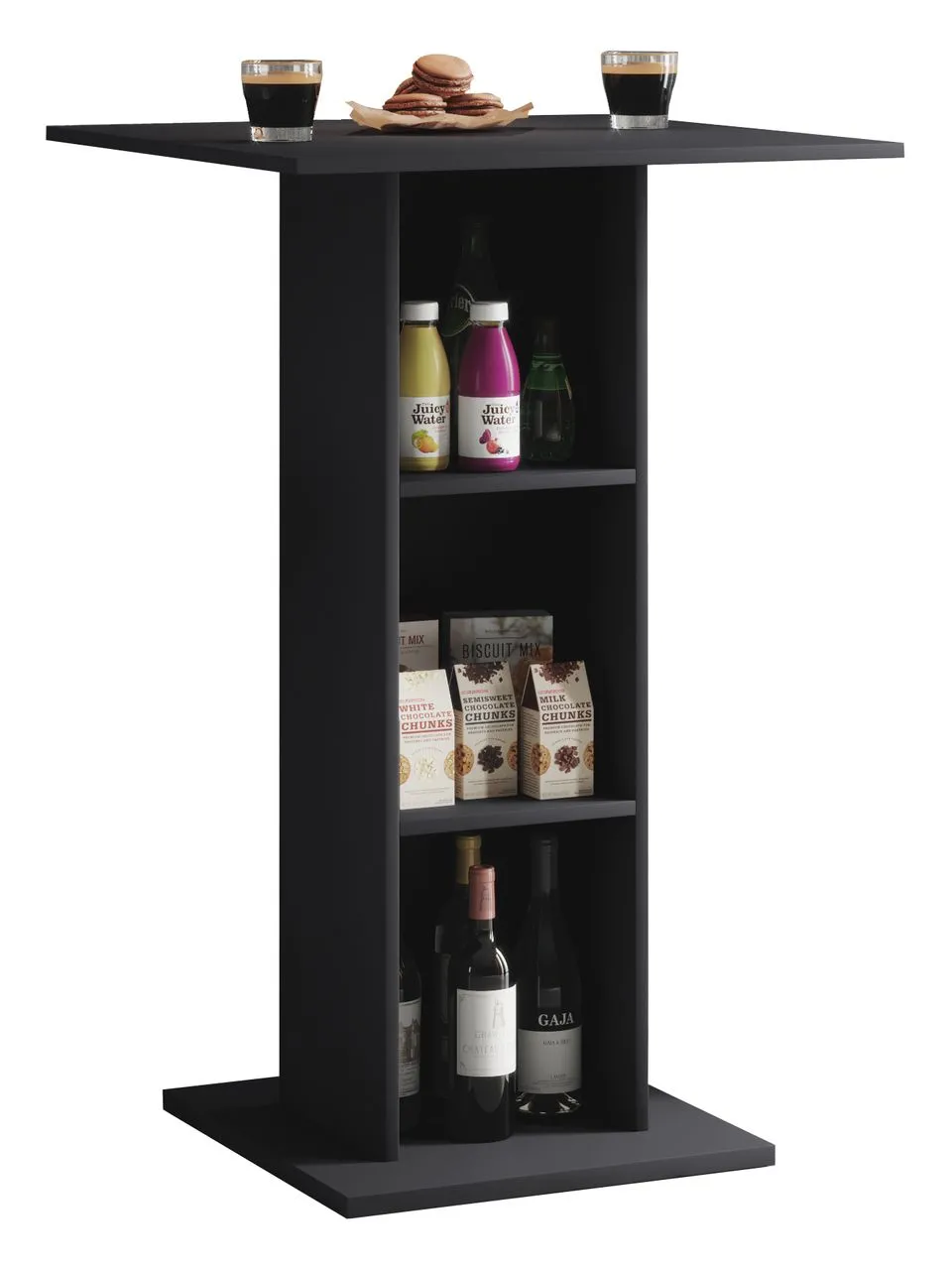 Bartisch "Standos" Schwarz