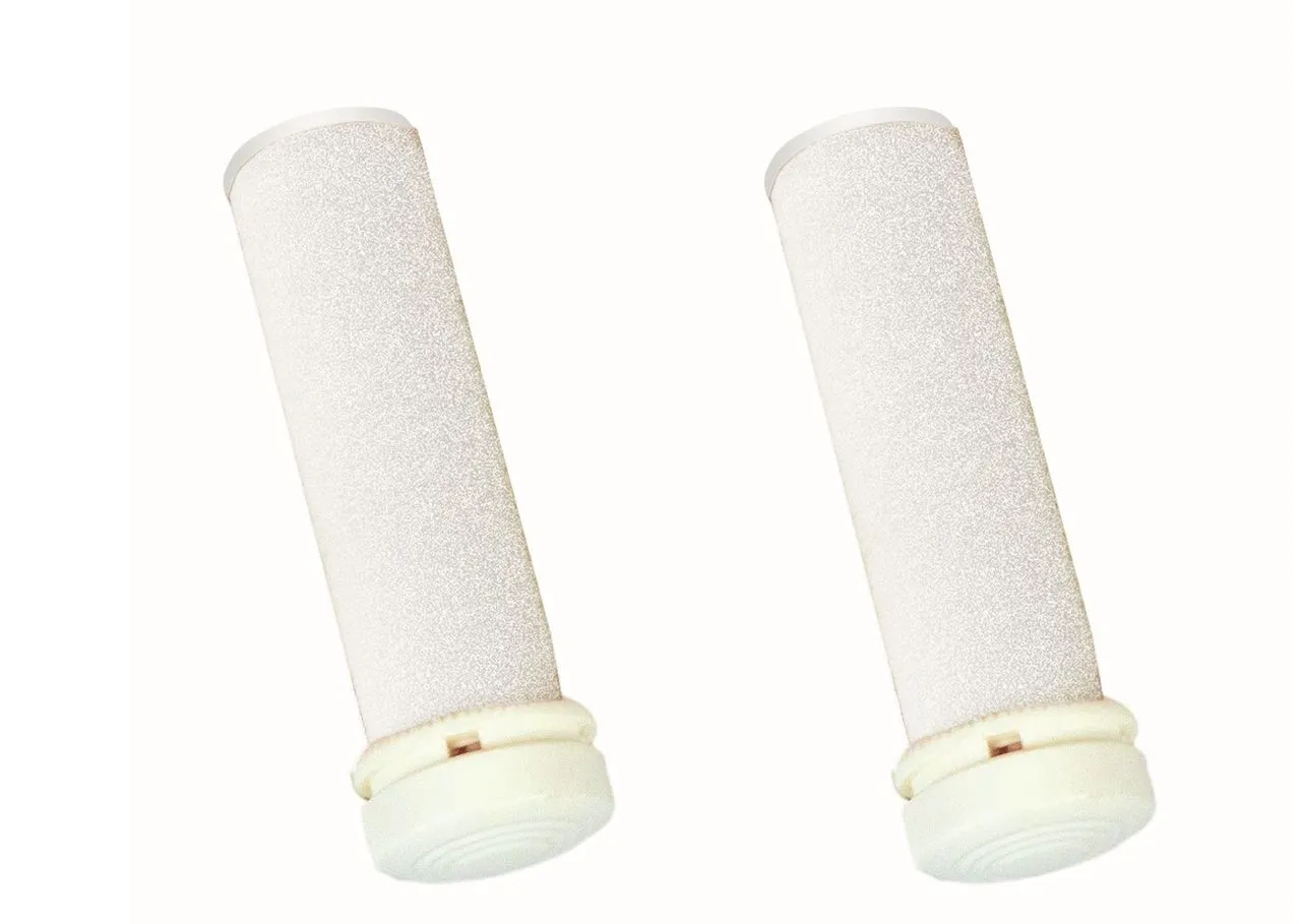 2 Schleifkopfaufsätze für EasyPedipeel, grobe Körnung