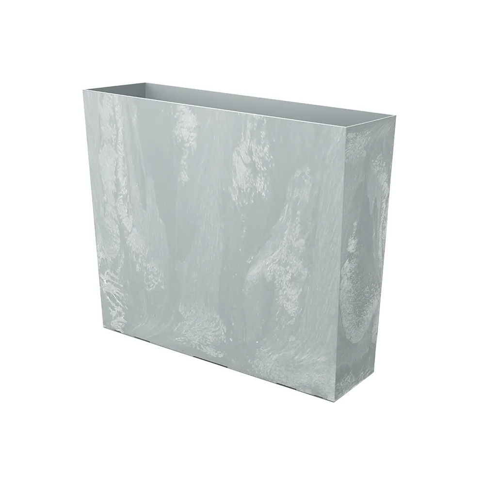 Powertec Garden Pflanzkasten "Wall" in Betonoptik - Hellgrau