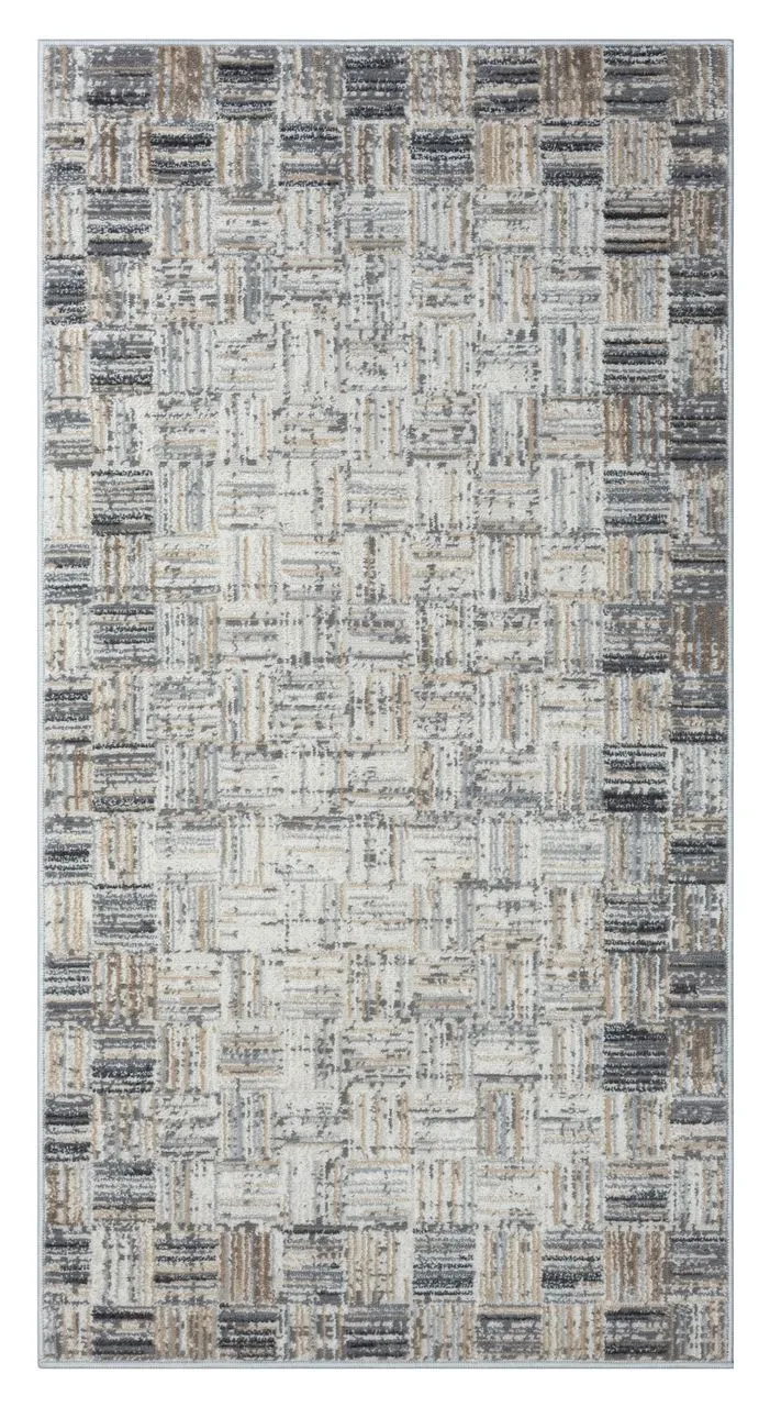 Teppich Sara , 80cm x 150cm, Farbe Beige, rechteckig, Florhöhe 8mm