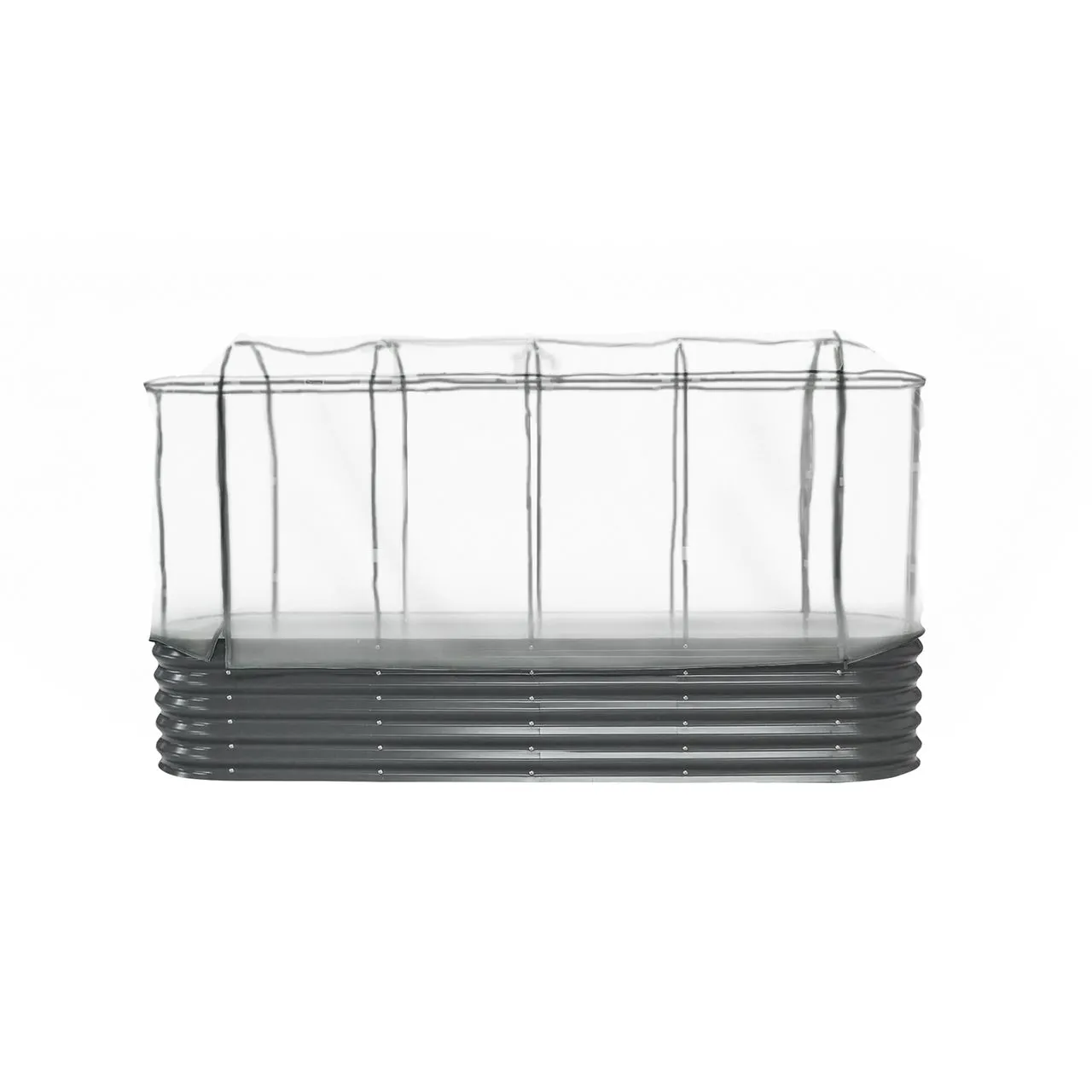 Hochbeet mit Mesh-Abdeckung