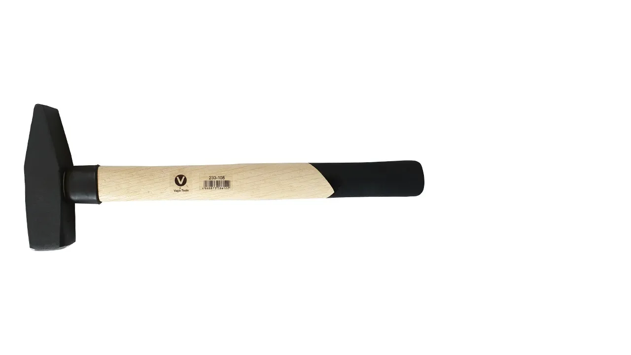 Schlosserhammer Holzstiel 800 g Schlosser Hammer Hämmer Stielschutz