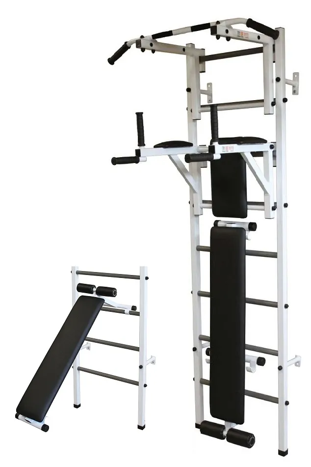 Sprossenwand Kletterwand Turnwand Turngerät Weiss VaGo Sportgerät