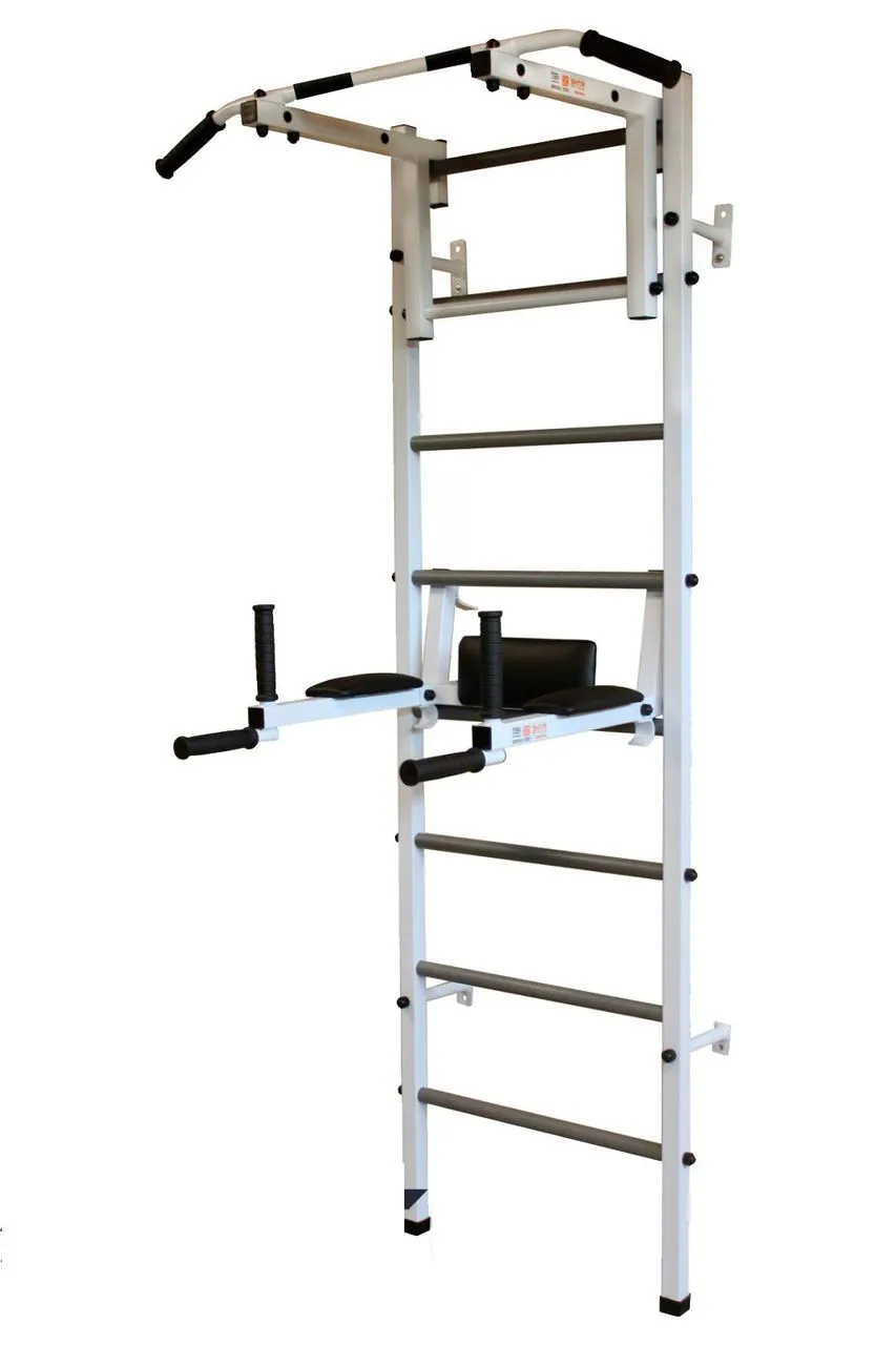 Sprossenwand Kletterwand Turnwand Sport Turngerät Weiss Sportgerät