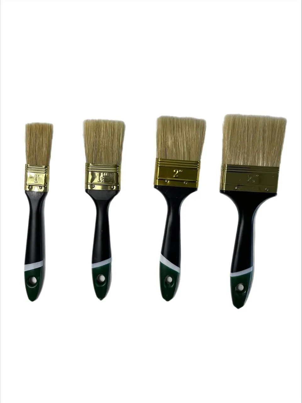 Malerpinsel Lasur Pinsel 48 tlg Set Flachpinsel 25/38/50/63 mm je 12