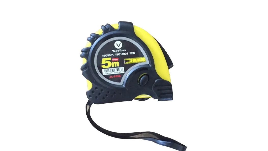 Rollmaßband Maßband Messband 5m Bandmaß Metermaß zwei Stopknöpfe 1x